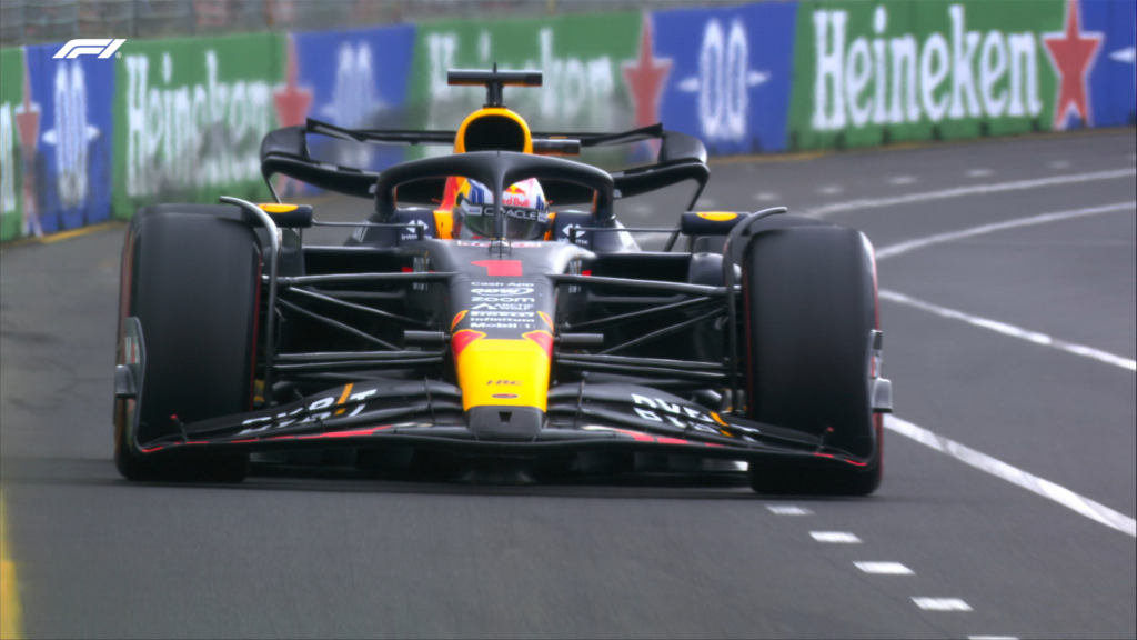 Max Verstappen podczas finałowej odsłony kwalifikacji przed Grand Prix Australii