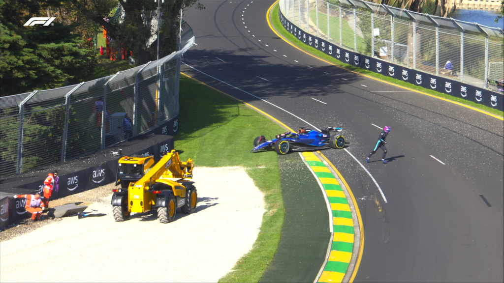 Wypadek Alexa Albona podczas Grand Prix Australii