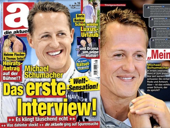 wywiad z Michaelem Schumacherem