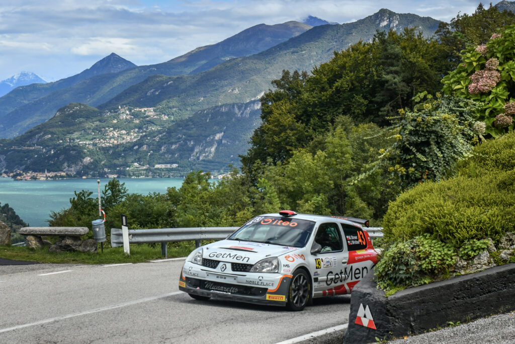 Michał Streer i Jakub Wróbel, Renault Clio S1600 w Rally di Como